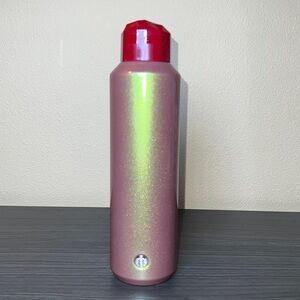 Starbucks 2022 Iridescent Shimmer ✨ Burgundy Copper Water Bottle Jeweled 💎 Lid